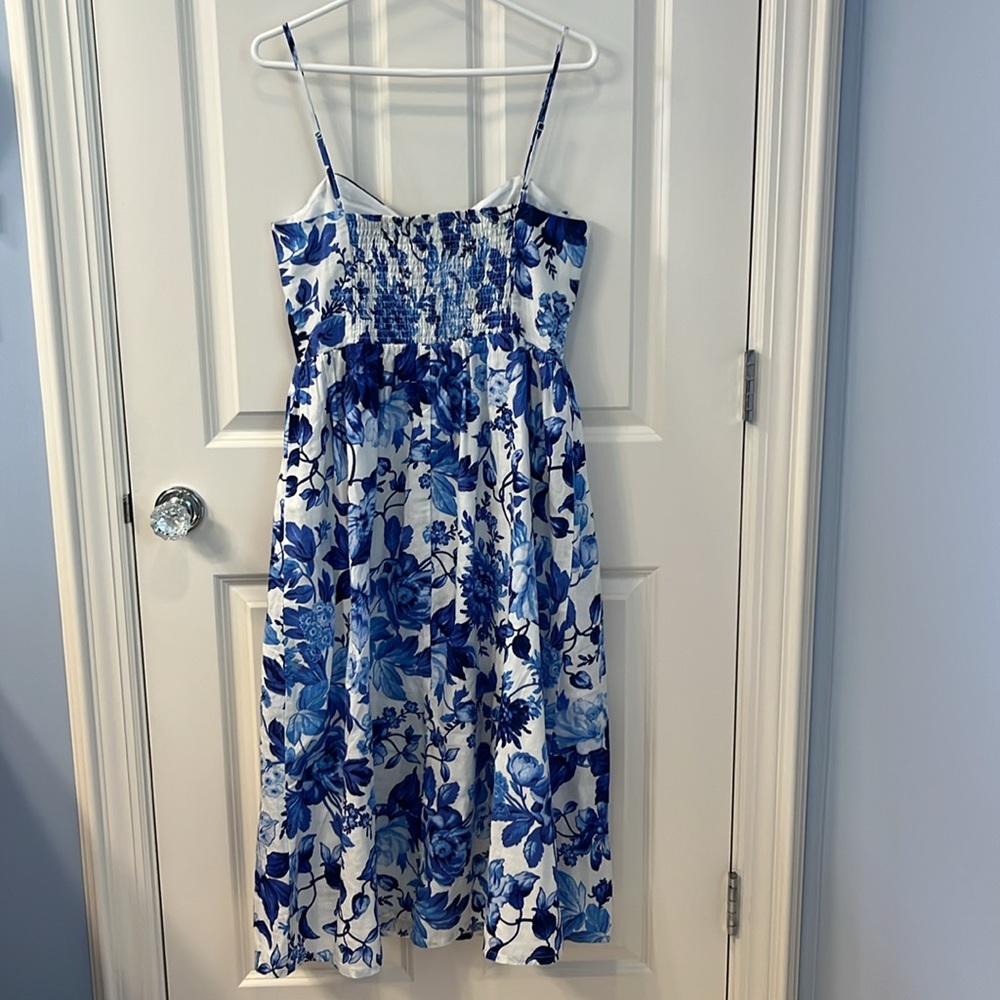 H&M Blue Floral Midi Sundress - Picture 5 of 9